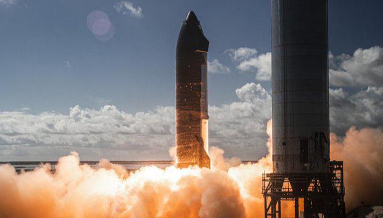 Ship 20's first successful 6-engine static fire test at Starbase Texas